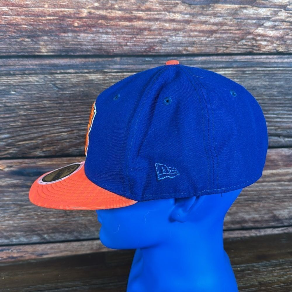New Era New York Knicks Fitted Cap Hat 7-5/8 - Picture 4 of 8